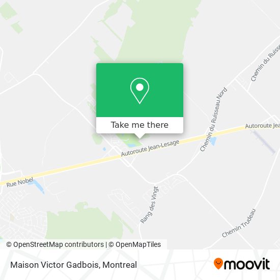 Maison Victor Gadbois map