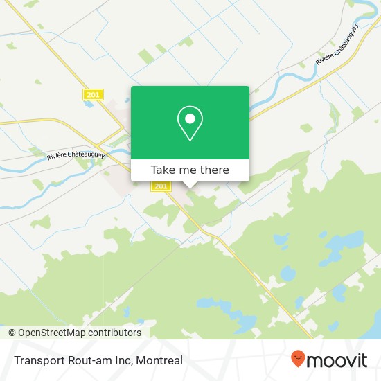 Transport Rout-am Inc map