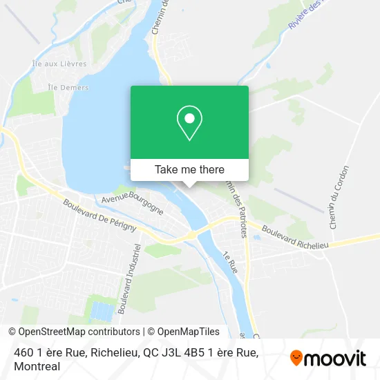 460 1 ère Rue, Richelieu, QC J3L 4B5 1 ère Rue map