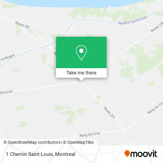1 Chemin Saint-Louis map