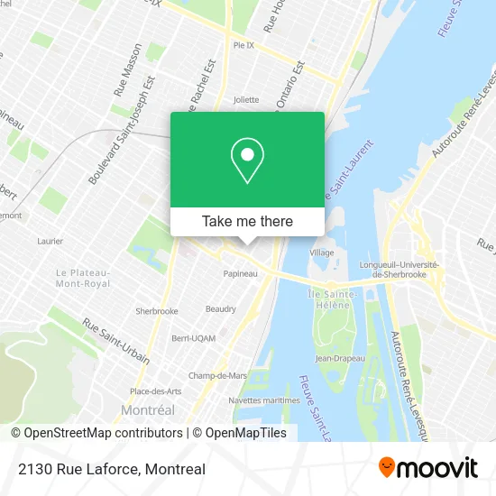 2130 Rue Laforce map