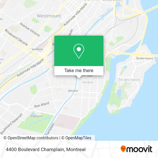4400 Boulevard Champlain map