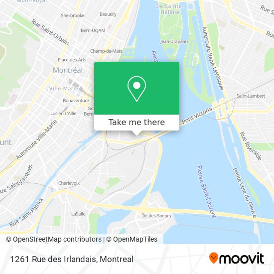 1261 Rue des Irlandais map