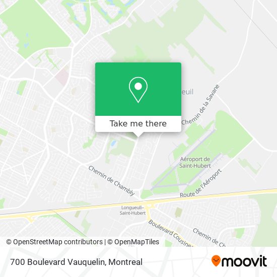 700 Boulevard Vauquelin map