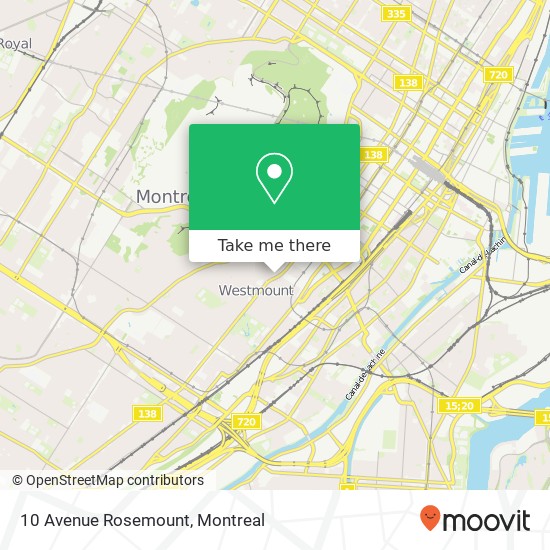 10 Avenue Rosemount map