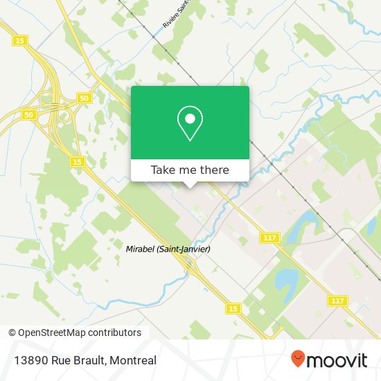 13890 Rue Brault map