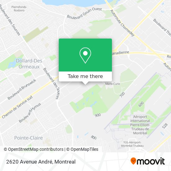 2620 Avenue André map
