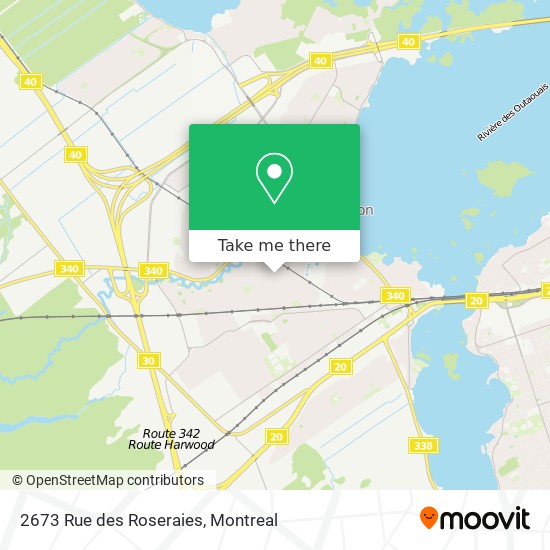 2673 Rue des Roseraies map