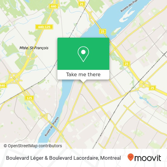 Boulevard Léger & Boulevard Lacordaire map