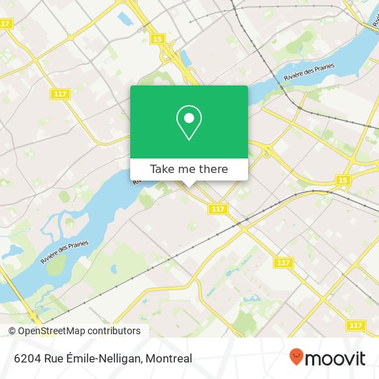 6204 Rue Émile-Nelligan map