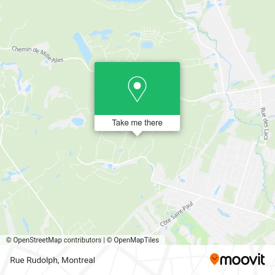 Rue Rudolph map