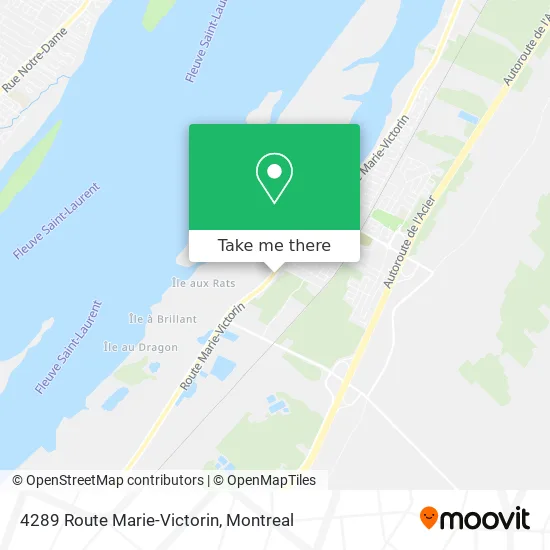 4289 Route Marie-Victorin map