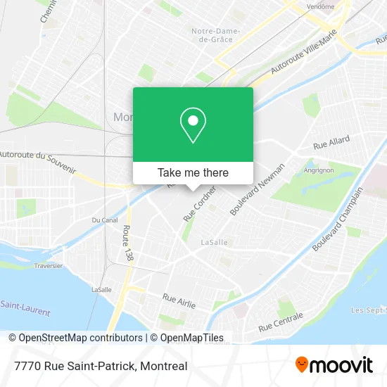 7770 Rue Saint-Patrick map