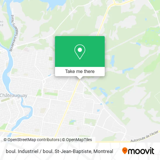 boul. Industriel / boul. St-Jean-Baptiste map