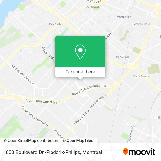 600 Boulevard Dr.-Frederik-Philips map