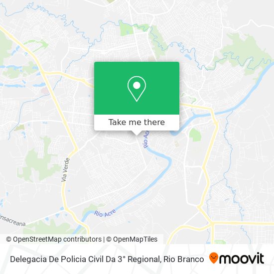 Delegacia De Policia Civil Da 3° Regional map