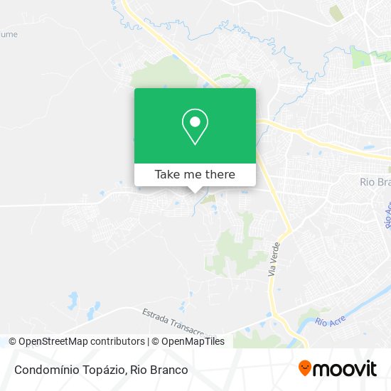 Condomínio Topázio map