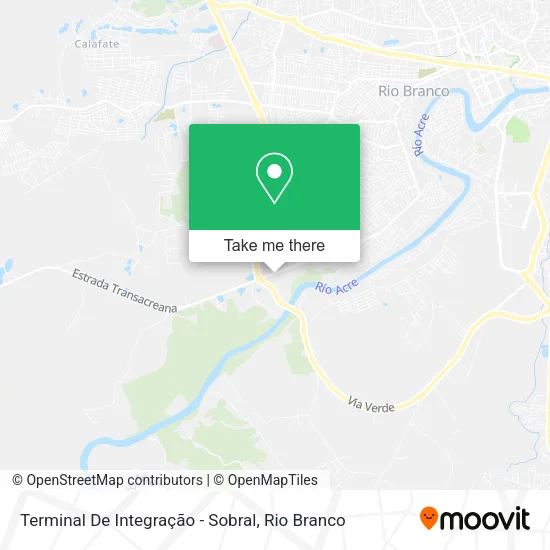 Terminal De Integração - Sobral map