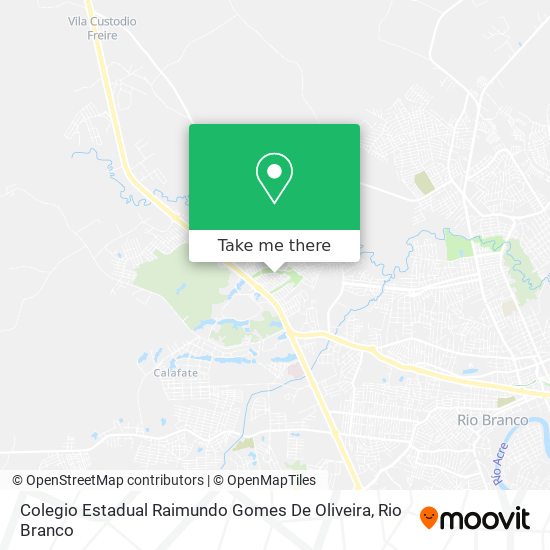 Colegio Estadual Raimundo Gomes De Oliveira map