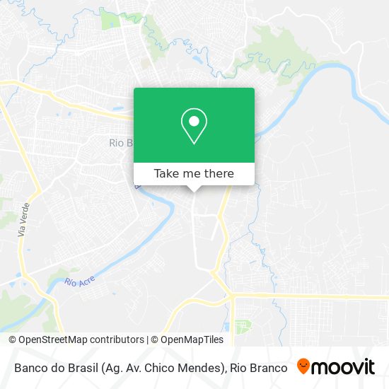 Banco do Brasil (Ag. Av. Chico Mendes) map