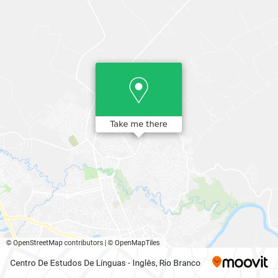 Centro De Estudos De Línguas - Inglês map