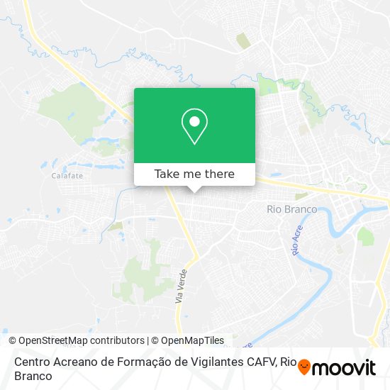 Centro Acreano de Formação de Vigilantes CAFV map