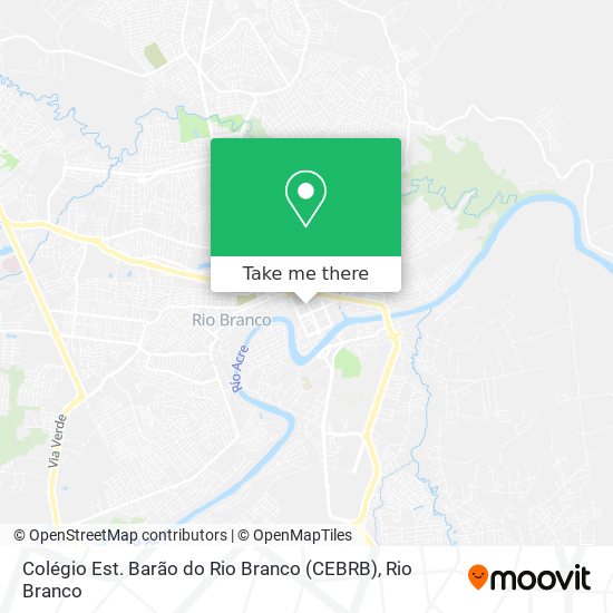 Colégio Est. Barão do Rio Branco (CEBRB) map