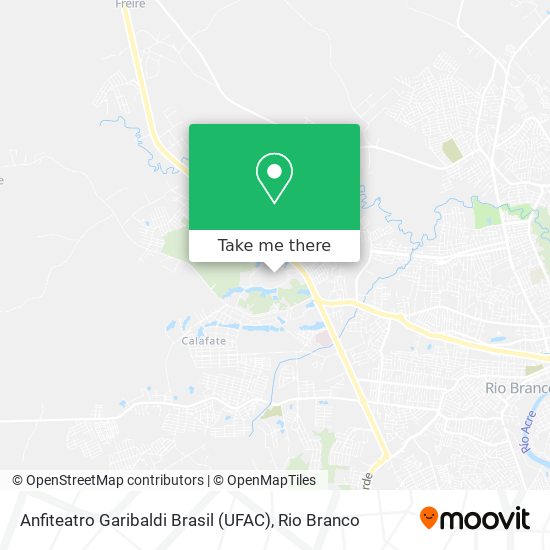 Anfiteatro Garibaldi Brasil (UFAC) map