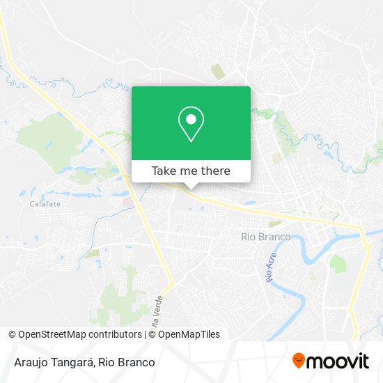 Araujo Tangará map