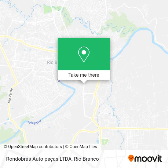 Rondobras Auto peças LTDA map