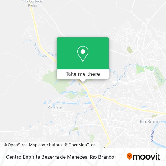Centro Espírita Bezerra de Menezes map