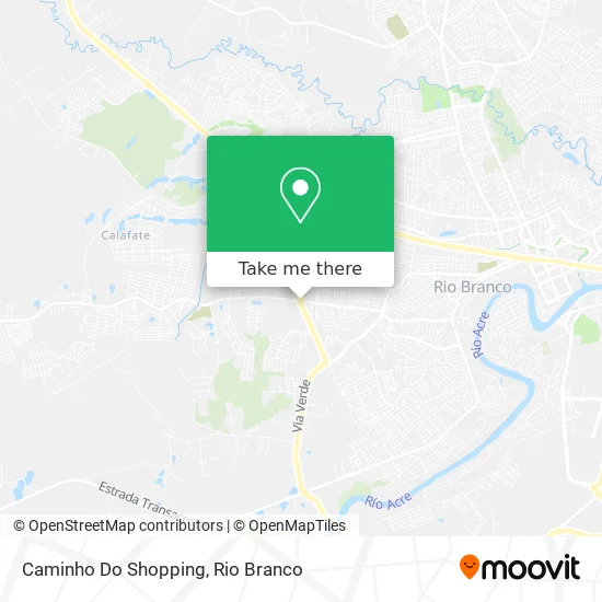 Caminho Do Shopping map