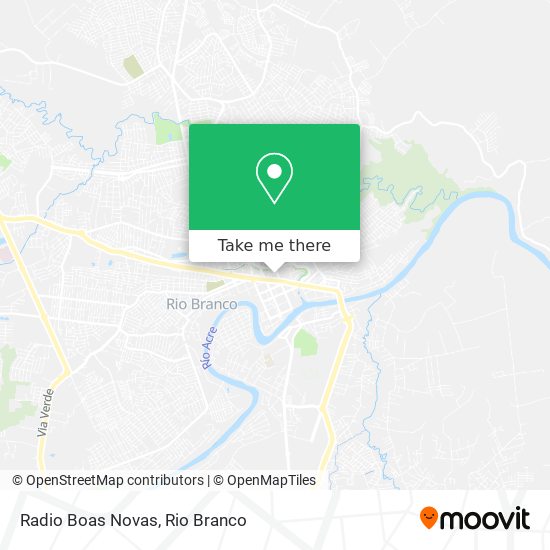 Mapa Radio Boas Novas