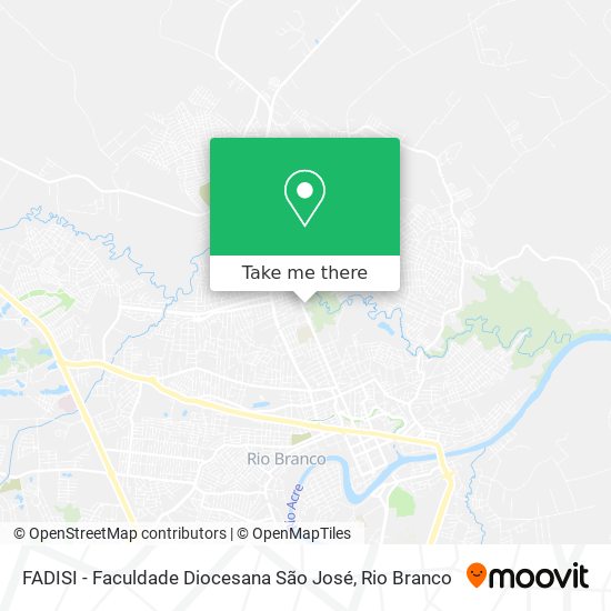 FADISI - Faculdade Diocesana São José map