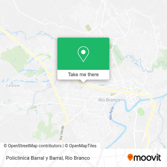 Policlinica Barral y Barral map