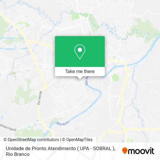 Unidade de Pronto Atendimento ( UPA - SOBRAL ) map
