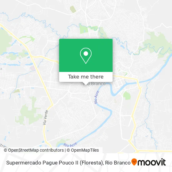 Supermercado Pague Pouco II (Floresta) map