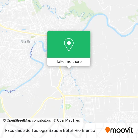 Faculdade de Teologia Batista Betel map