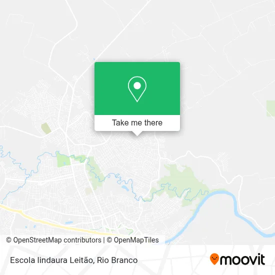 Escola lindaura Leitão map