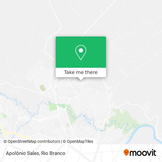 Apolônio Sales map