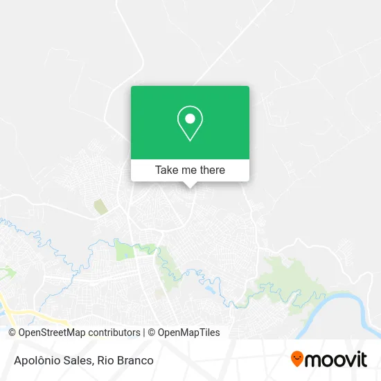 Apolônio Sales map