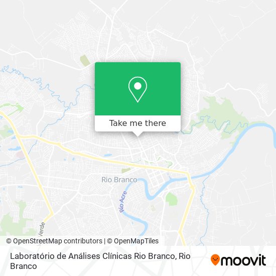 Laboratório de Análises Clínicas Rio Branco map