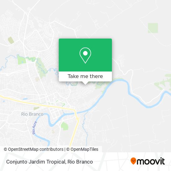 Conjunto Jardim Tropical map
