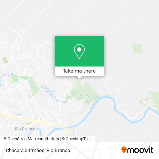 Chácara 3 Irmãos map