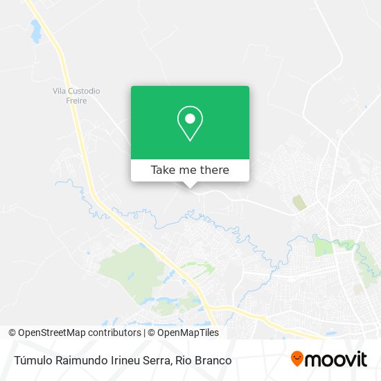 Túmulo Raimundo Irineu Serra map