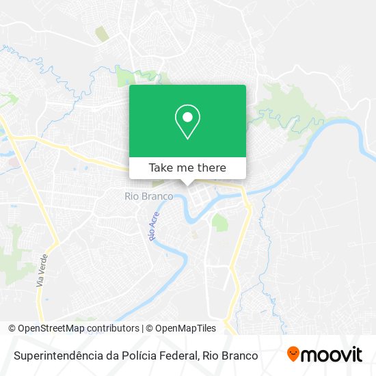 Superintendência da Polícia Federal map