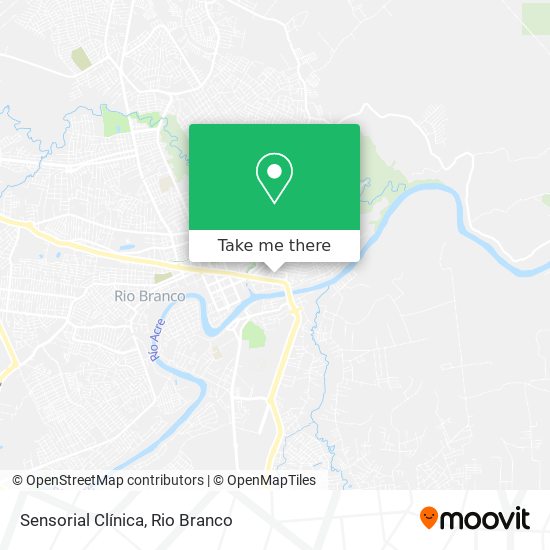 Sensorial Clínica map