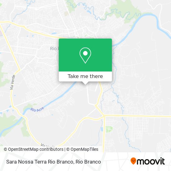 Sara Nossa Terra Rio Branco map
