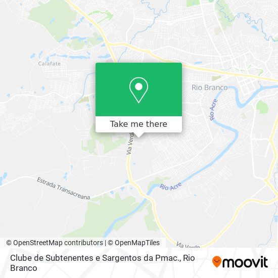 Clube de Subtenentes e Sargentos da Pmac. map