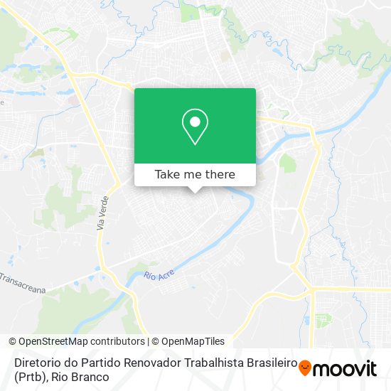 Diretorio do Partido Renovador Trabalhista Brasileiro (Prtb) map